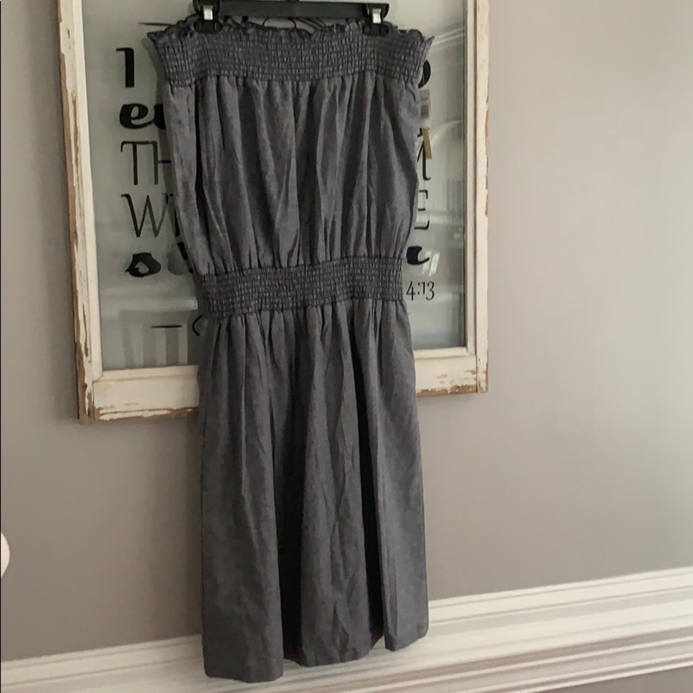 What’s Hot Strapless Dress